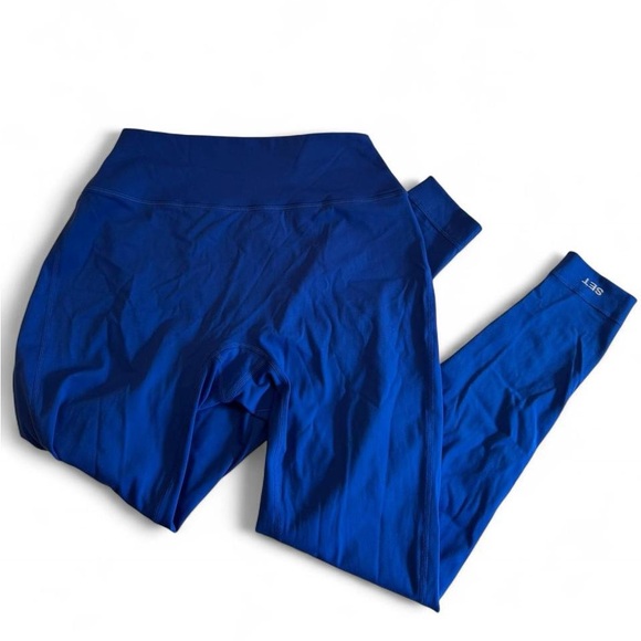 SET ACTIVE Sportbody Royal Blue Leggings - Size Large - Picture 2 of 12